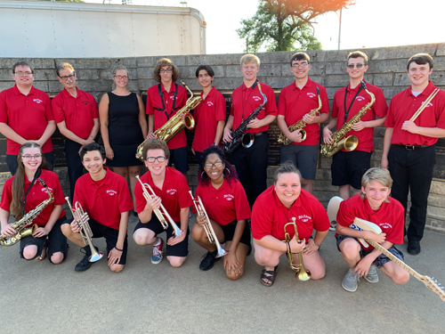 Bix Youth Band group photo